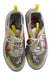 A White Sneakers from Nike in size 12Y for girl. (Back View)