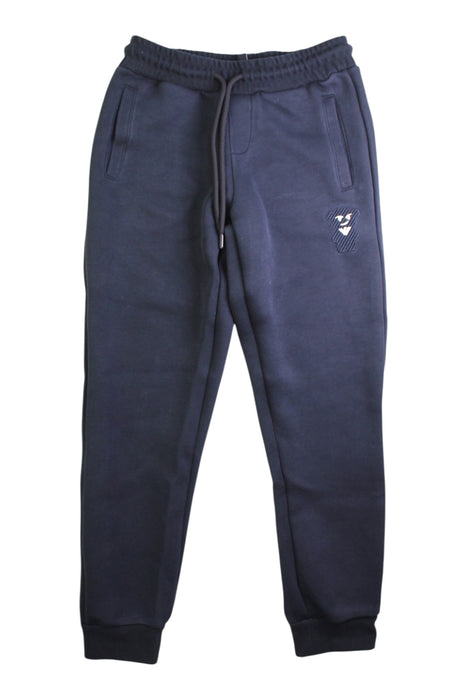 A Navy Sweatpants from Emporio Armani in size 12Y for boy. (Front View)