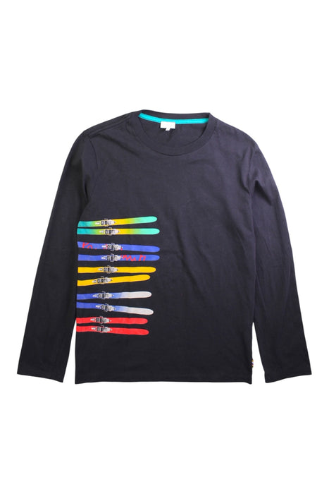 A Navy Long Sleeve T Shirts from Paul Smith in size 12Y for boy. (Front View)