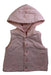 A Pink Outerwear Vests from Comme Ca Ism in size 12-18M for girl. (Back View)