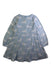 A Blue Long Sleeve Dresses from Jacadi in size 8Y for girl. (Front View)