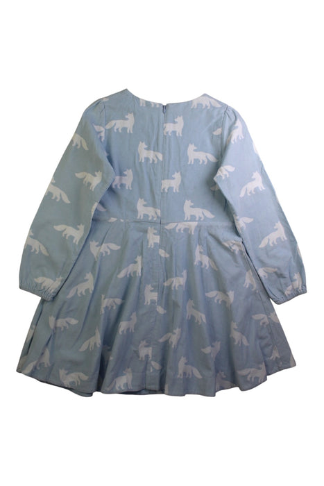 A Blue Long Sleeve Dresses from Jacadi in size 8Y for girl. (Back View)