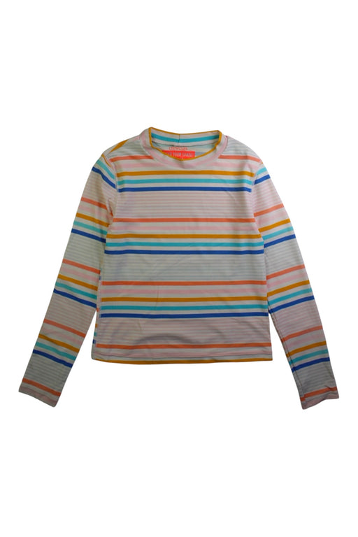 A Multicolour Rash Guards from Crewcuts in size 8Y for girl. (Front View)