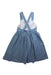 A Blue Sleeveless Dresses from Jacadi in size 8Y for girl. (Back View)