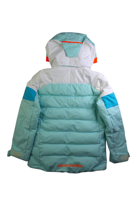 A Blue Ski Jackets from Helly Hansen in size 8Y for neutral. (Back View)