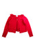 A Red Cardigans from Jacadi in size 8Y for girl. (Front View)