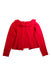 A Red Cardigans from Jacadi in size 8Y for girl. (Back View)