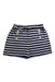 A Navy Shorts from Crewcuts in size 7Y for girl. (Front View)