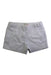 A White Shorts from Crewcuts in size 6T for girl. (Front View)