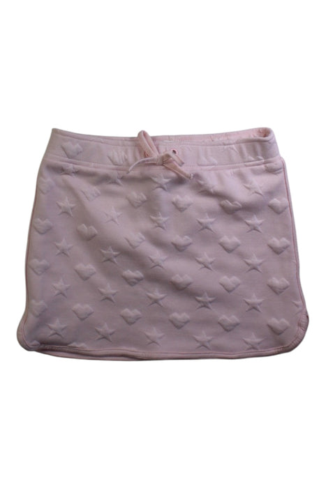A Pink Short Skirts from Seed in size 6T for girl. (Front View)