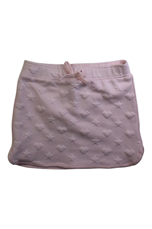A Pink Short Skirts from Seed in size 6T for girl. (Front View)