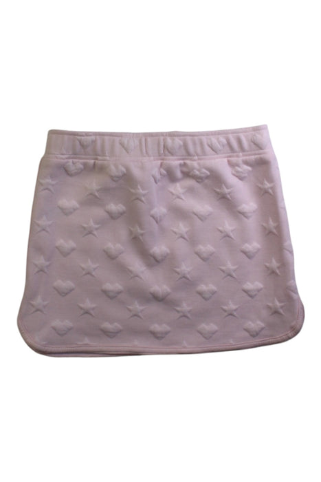A Pink Short Skirts from Seed in size 6T for girl. (Back View)