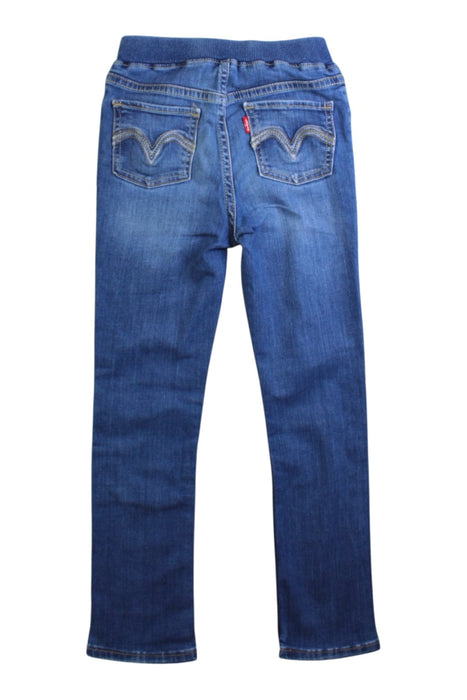 A Blue Jeans from Levi's in size 5T for girl. (Back View)