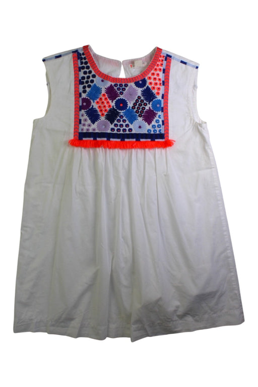 A White Sleeveless Dresses from Crewcuts in size 7Y for girl. (Front View)