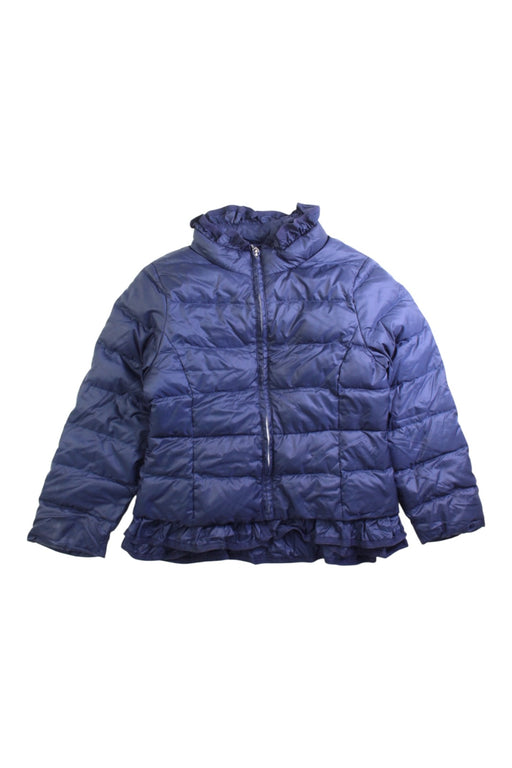 A Blue Puffer/Quilted Coats & Outerwear from Nicholas & Bears in size 8Y for girl. (Front View)