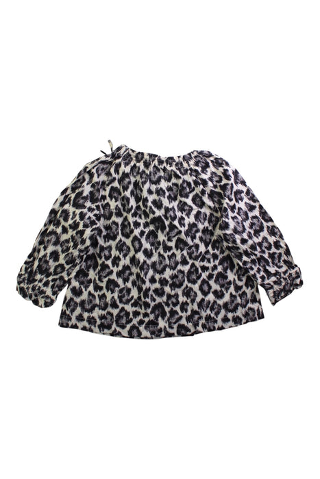 A Black Long Sleeve Tops from Crewcuts in size 6T for girl. (Back View)