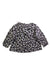 A Black Long Sleeve Tops from Crewcuts in size 6T for girl. (Back View)