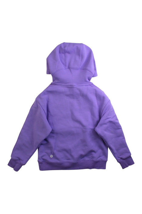 A Purple Hooded Sweatshirts from Moody Tiger in size 6T for girl. (Back View)