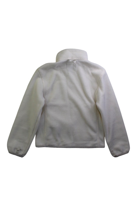 A White Zippered Sweatshirts from Polo Ralph Lauren in size 5T for girl. (Back View)