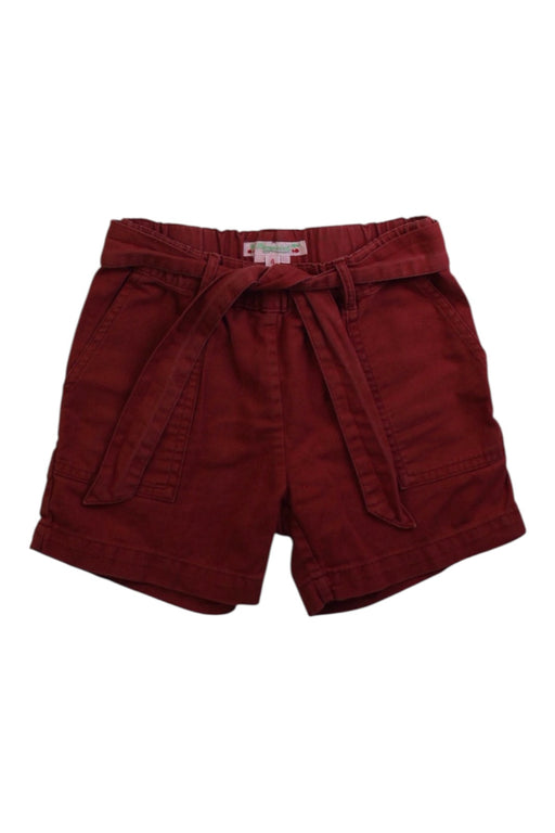 A Burgundy Shorts from Bonpoint in size 4T for girl. (Front View)