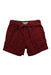 A Burgundy Shorts from Bonpoint in size 4T for girl. (Front View)