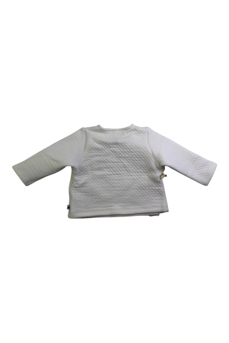 A White Long Sleeve Tops from Petit Bateau in size 3-6M for neutral. (Back View)