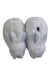 A White Slippers from Doudou et Compagnie in size 6-12M for boy. (Back View)