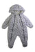 A Grey Snowsuits from Bout'Chou in size 3-6M for boy. (Front View)