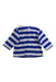 A Blue Long Sleeve Tops from Jacadi in size 0-3M for boy. (Back View)