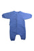 A Blue Onesies from Petit Bateau in size 0-3M for boy. (Back View)