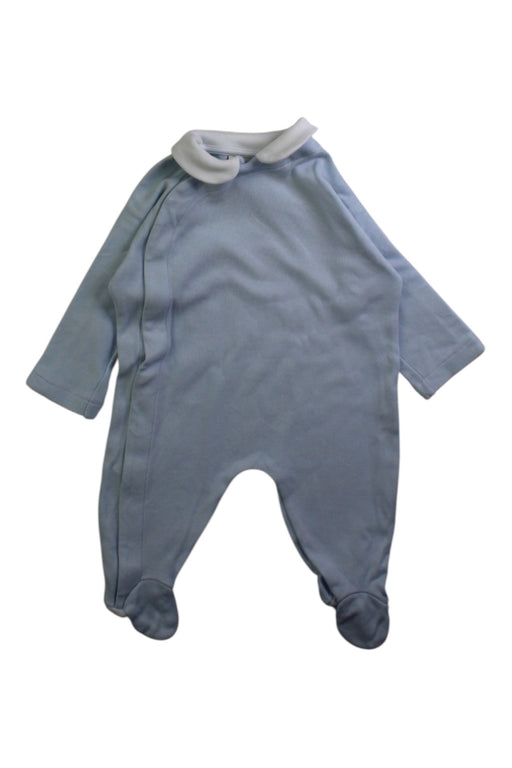 A Blue Onesies from Fendi in size 0-3M for boy. (Front View)
