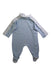 A Blue Onesies from Fendi in size 0-3M for boy. (Back View)