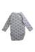 A White Long Sleeve Bodysuits from Petit Bateau in size 3-6M for boy. (Back View)