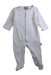 A White Onesies from G.H. Hurt & Son in size 0-3M for boy. (Front View)