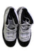 A White Sneakers from Air Jordan in size 7Y for boy. (Back View)