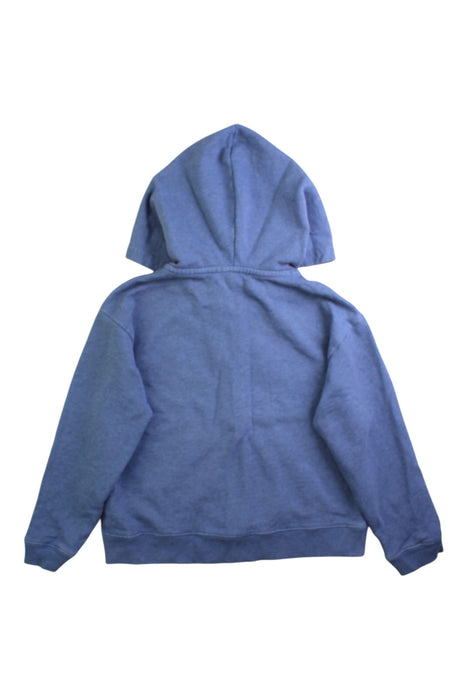 A Blue Zippered Sweatshirts from Bonton in size 8Y for neutral. (Back View)