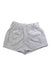 A White Shorts from Crewcuts in size 5T for girl. (Front View)