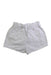 A White Shorts from Crewcuts in size 5T for girl. (Back View)