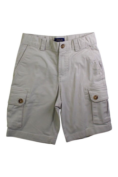 A Beige Shorts from Polo Ralph Lauren in size 6T for boy. (Front View)