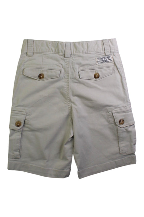 A Beige Shorts from Polo Ralph Lauren in size 6T for boy. (Back View)