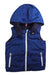 A Navy Outerwear Vests from Jacadi in size 6T for boy. (Back View)