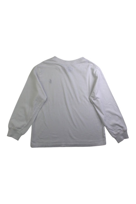 A White Long Sleeve T Shirts from Polo Ralph Lauren in size 5T for neutral. (Back View)
