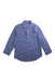 A Blue Long Sleeve Shirts from Crewcuts in size 4T for boy. (Front View)