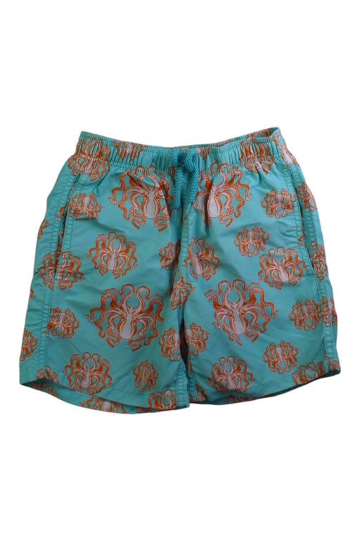 A Teal Swim Shorts from Vilebrequin in size 8Y for boy. (Front View)