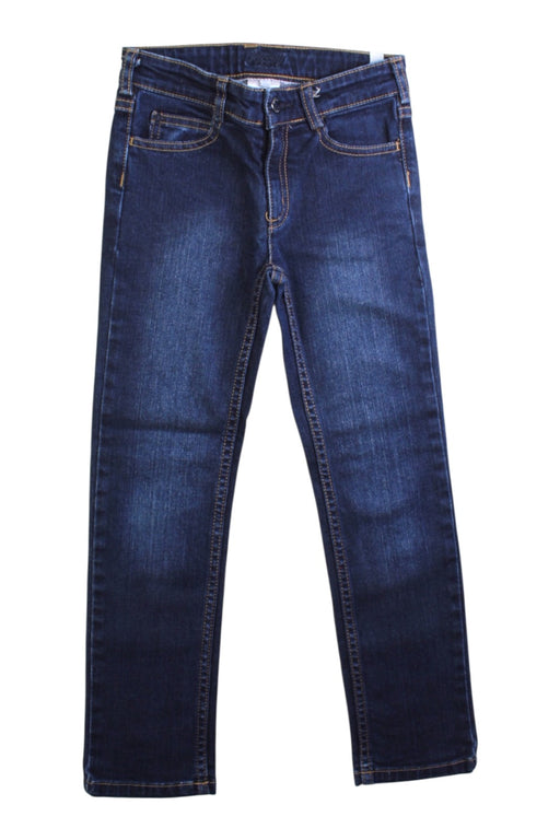 A Blue Jeans from Jacadi in size 6T for boy. (Front View)