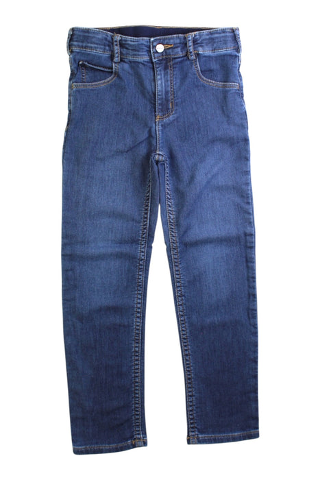 A Blue Jeans from Jacadi in size 6T for boy. (Front View)