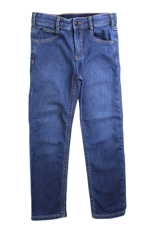 A Blue Jeans from Jacadi in size 6T for boy. (Front View)