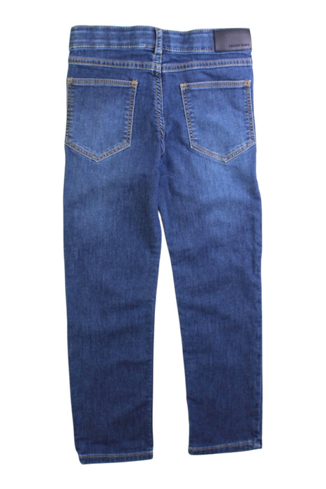 A Blue Jeans from Jacadi in size 6T for boy. (Back View)