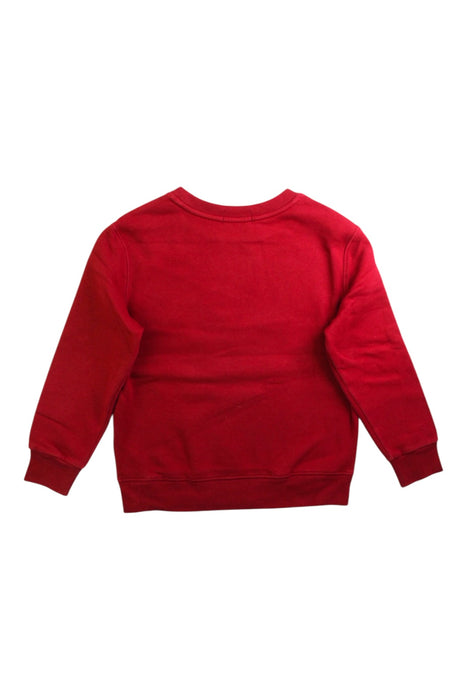 A Red Crewneck Sweatshirts from Polo Ralph Lauren in size 6T for boy. (Back View)