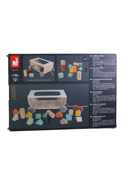 A Multicolour Wooden Toys from Janod in size 18-24M for neutral. (Back View)